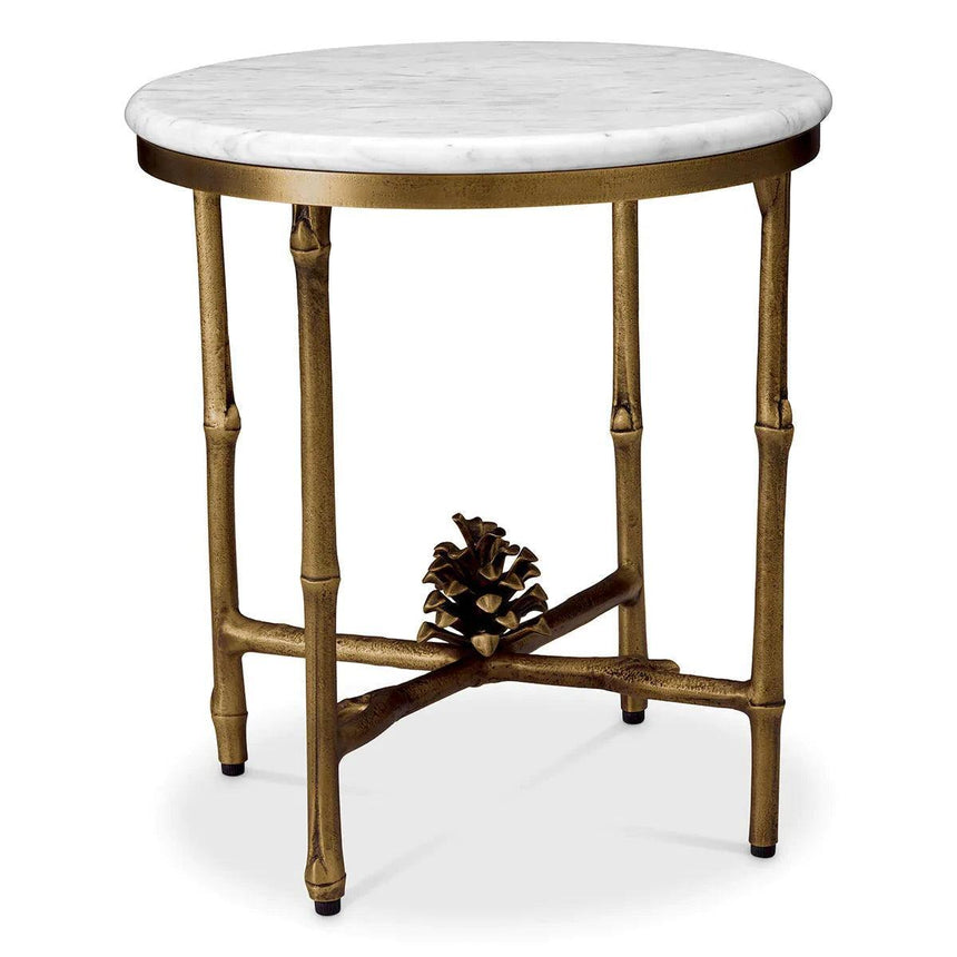 Pigna marble side table