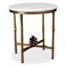 Pigna marble side table