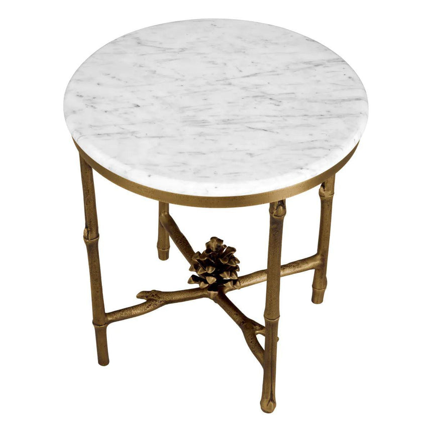 Pigna marble side table
