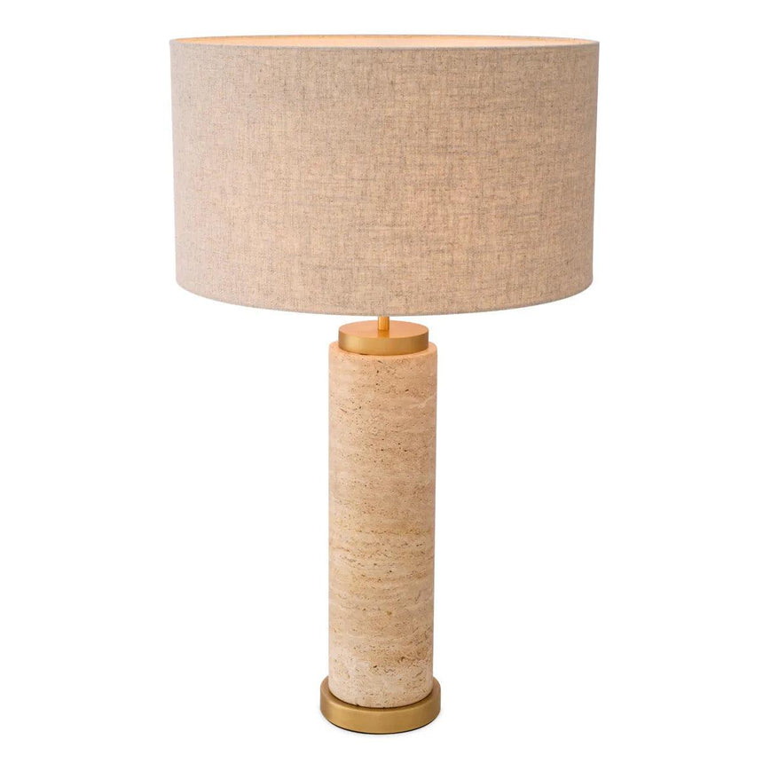 Lxry Limestone Table Lamp