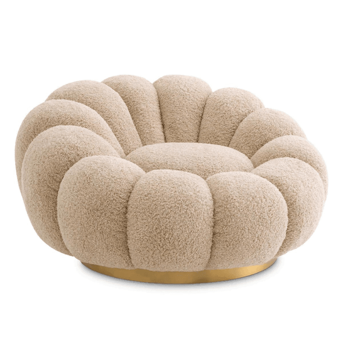 Mello forgó szövet fotel