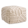 San Juan fabric pouf