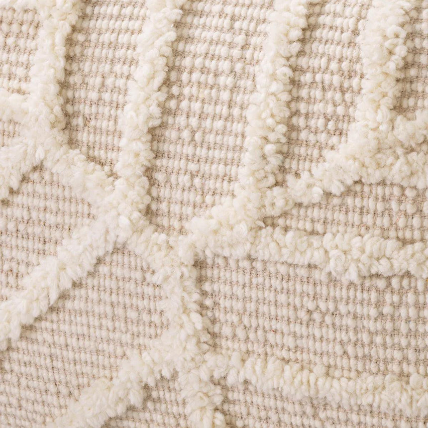 San Juan fabric pouf