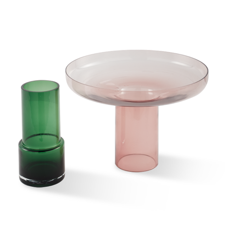 Fat fish glass decoration