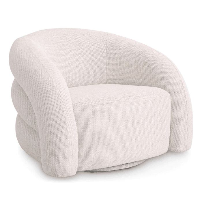 Novelle forgó szövet fotel