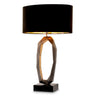 Santos velvet table lamp