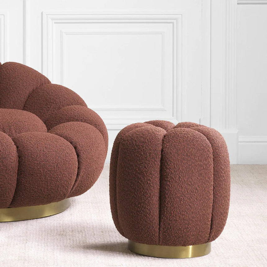 Orchanic curly pouf