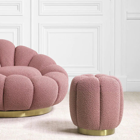 Orchanic curly pouf