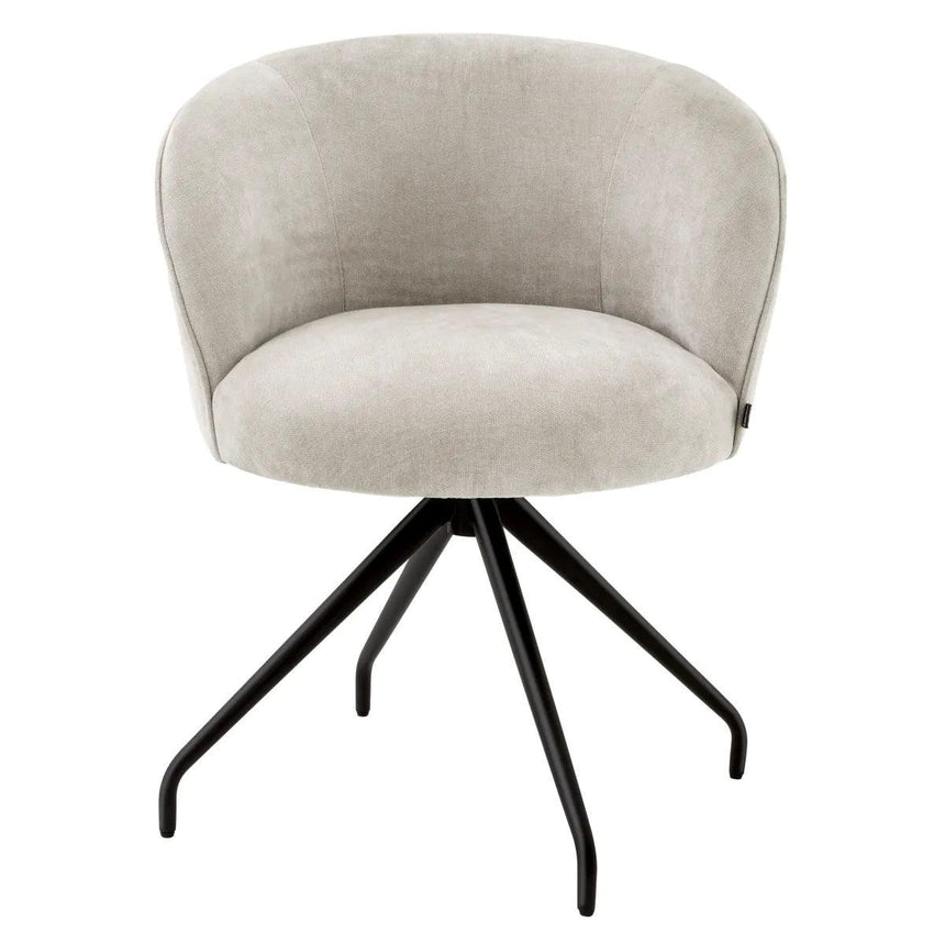 Masters swivel fabric chair