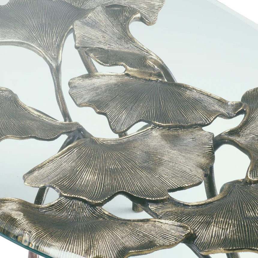 Poseidon glass coffee table