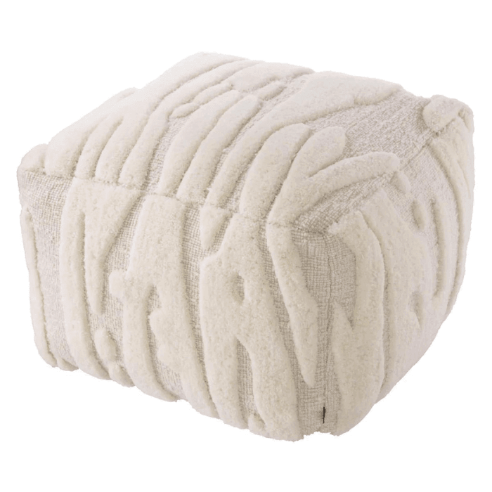 Zenon fabric pouf