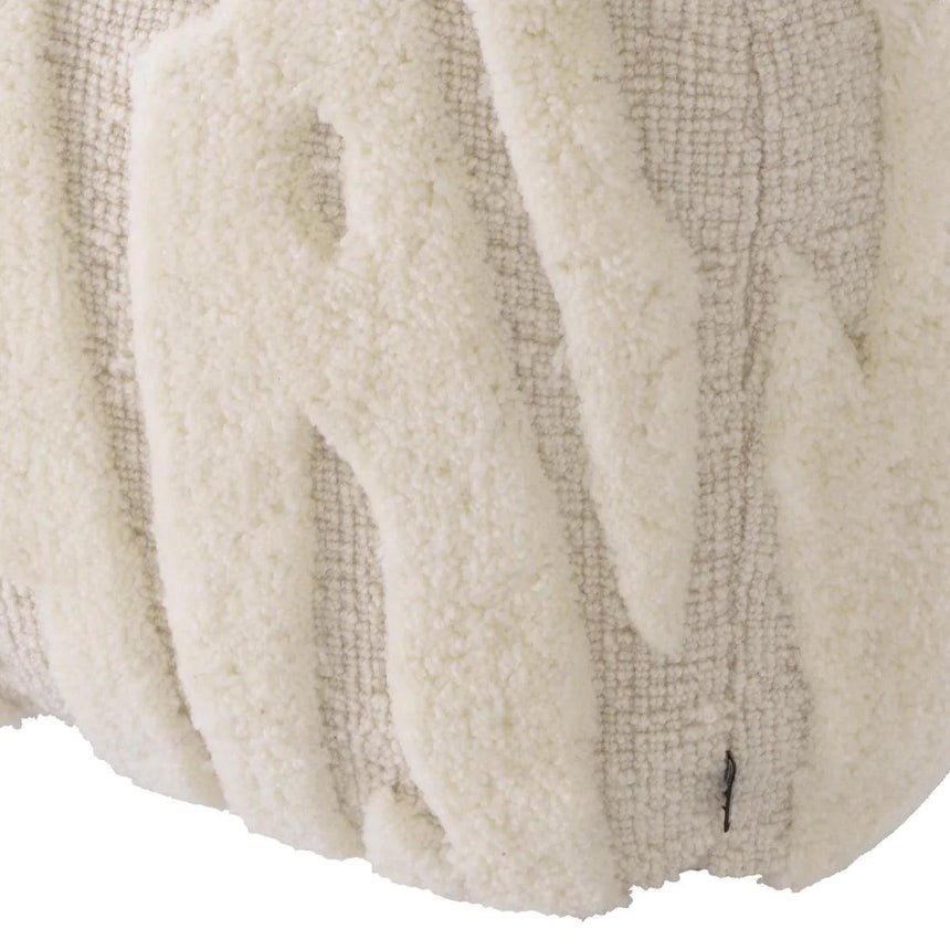 Zenon fabric pouf
