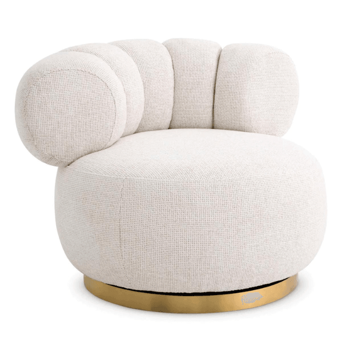 Phedra forgó szövet fotel