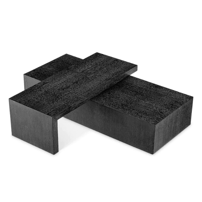 Salento wooden coffee table set