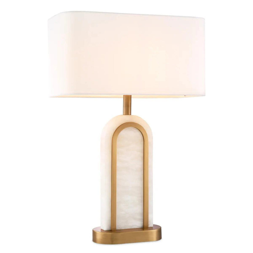 Palladio plaster table lamp