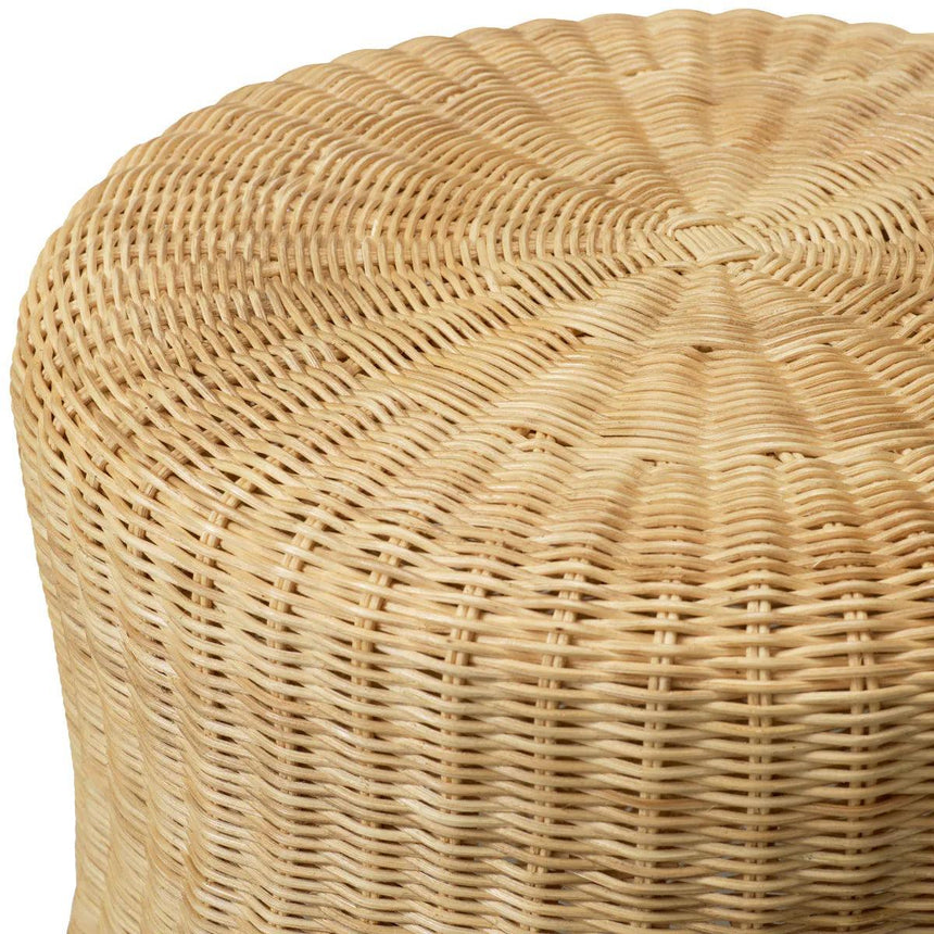Rolph rattan storage table