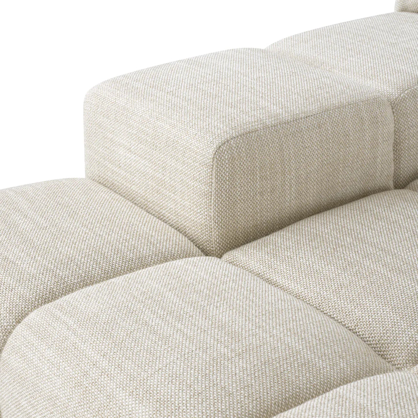 Malaga right-hand fabric sofa element