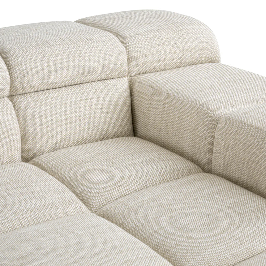 Malaga right-hand fabric sofa element