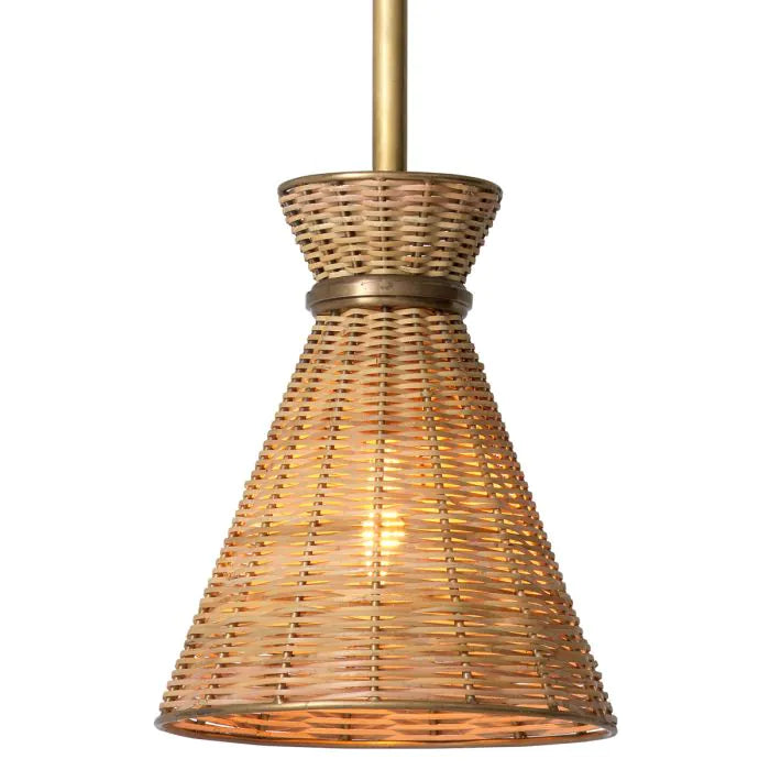 Kon Tiki rattan függőlámpa