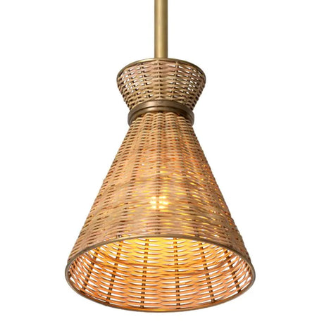 Kon Tiki rattan függőlámpa