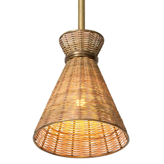 Kon Tiki rattan függőlámpa