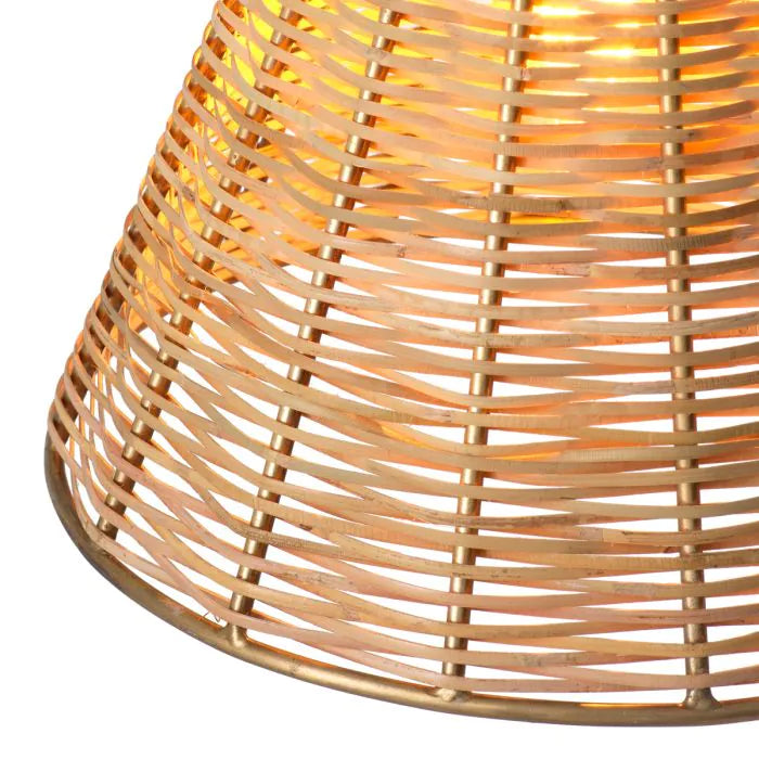 Kon Tiki rattan függőlámpa
