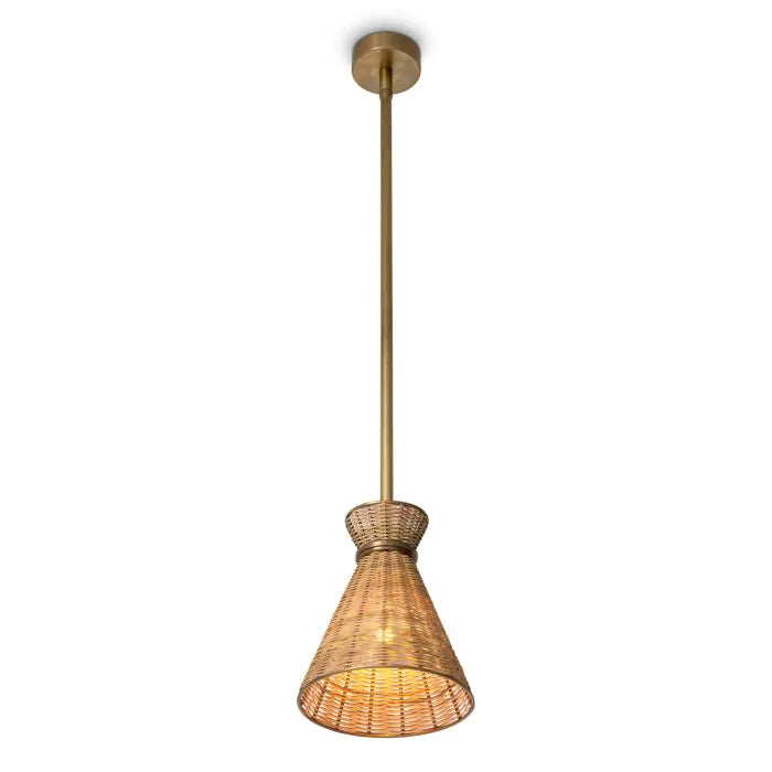 Kon Tiki rattan függőlámpa