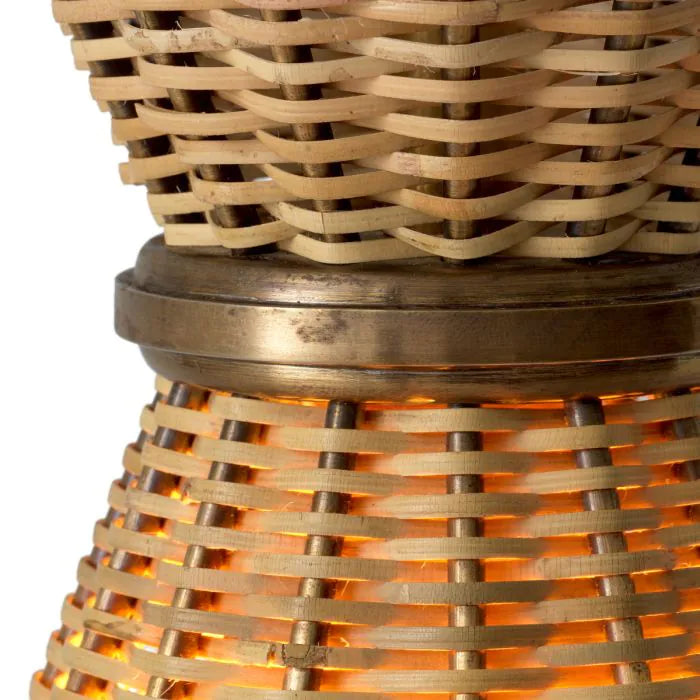 Kon Tiki rattan függőlámpa