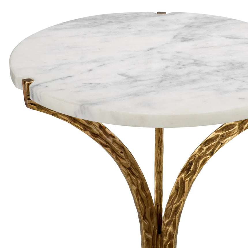 Emmeline marble side table