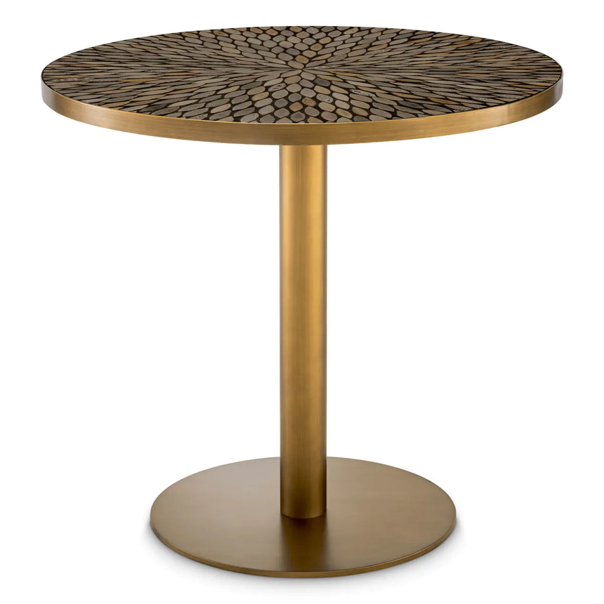 Declan ceramic dining table Ø79.5