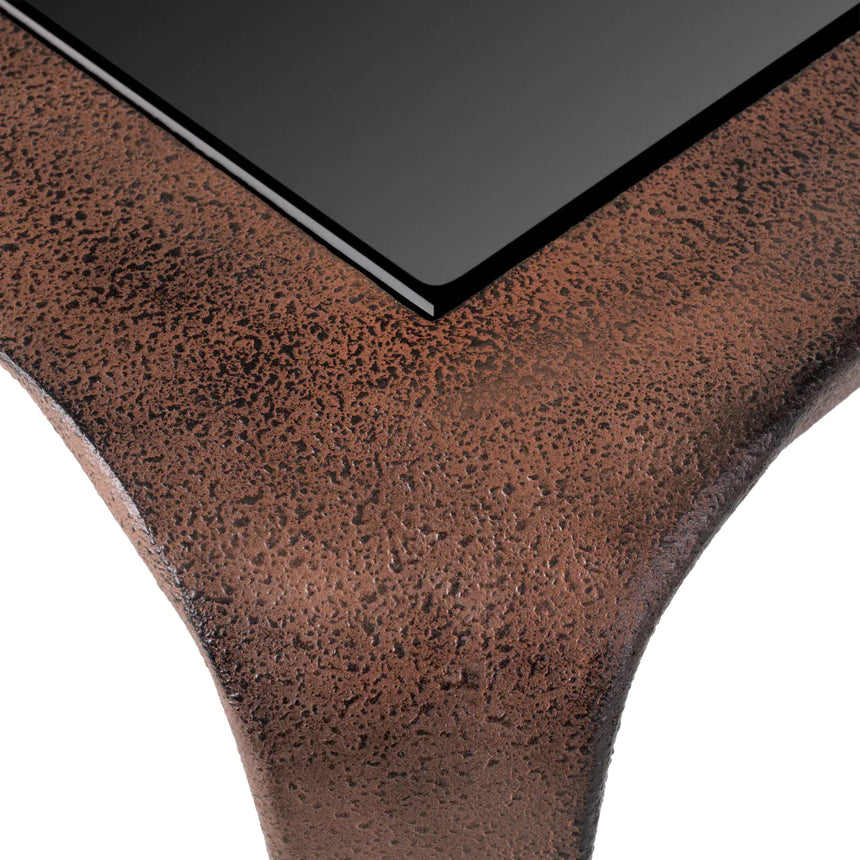 Quentin fém dohányzóasztal