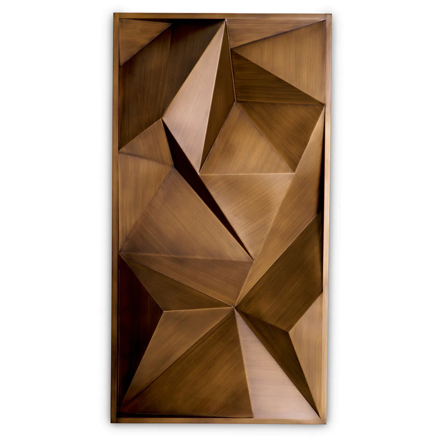 Bravura metal 3D wall mural