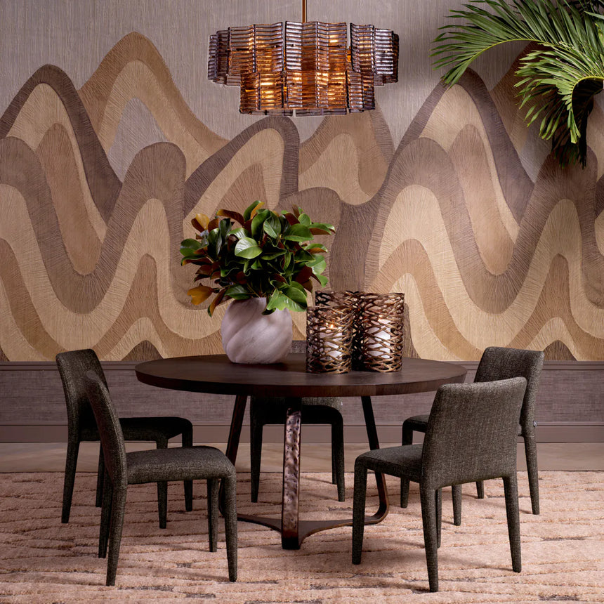 Leiza fabric chair set