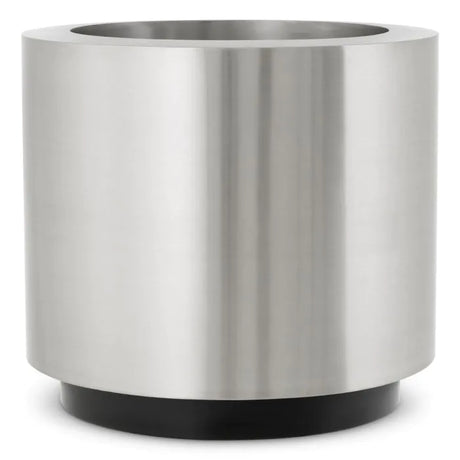 Jasper round metal flower pot medium