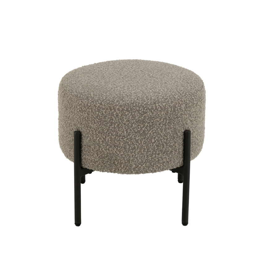 Talgarth fabric swivel chair with footrest