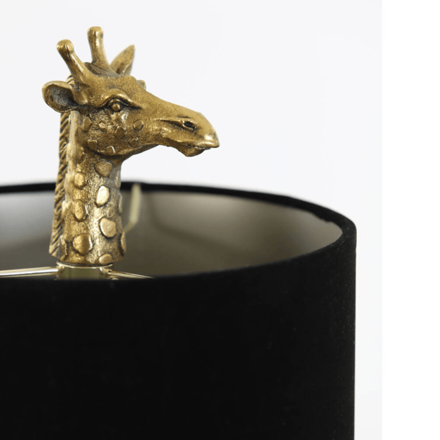 Giraffe bársony asztali lámpa