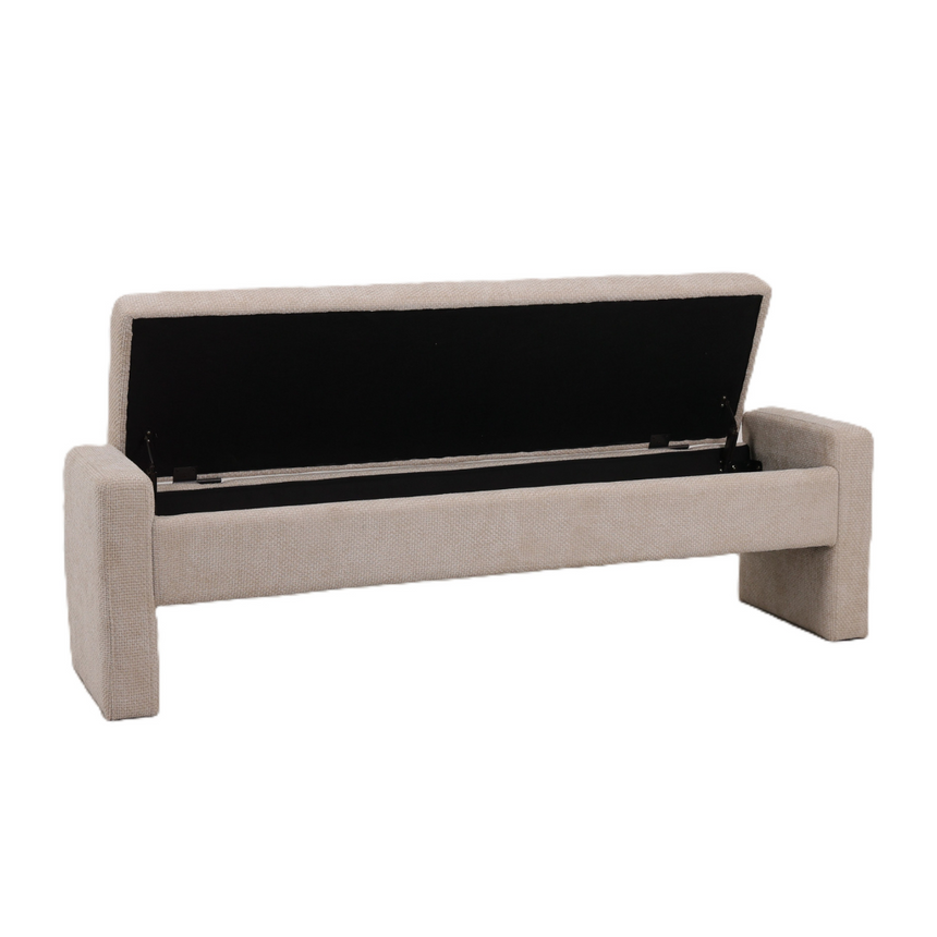 Noa wooden bedside table