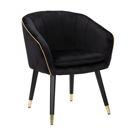 Paris velvet armchair
