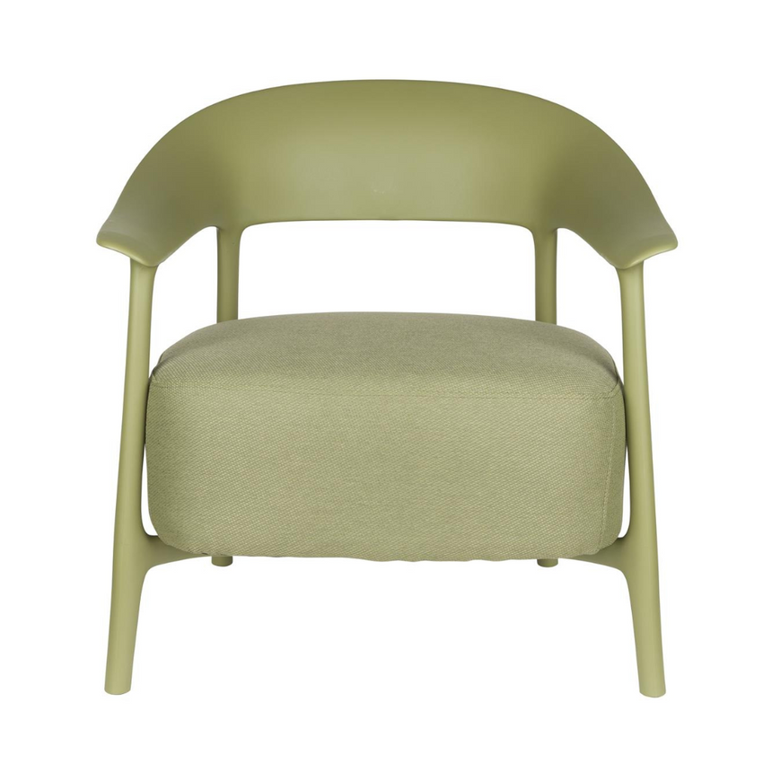 Spike rattan armchair