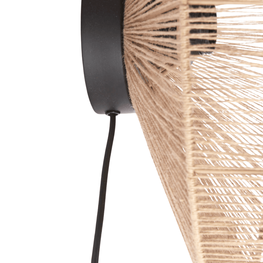 Lyra rope wall lamp