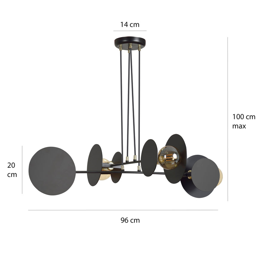Idea 4 metal pendant lamp