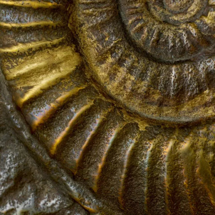 Jasper round metal flower pot medium