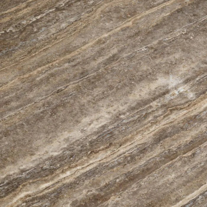 Ciro L dohányzóasztal – Exkluzív ezüst travertin