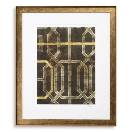 Trellis Pattern II dizájn falikép szett
