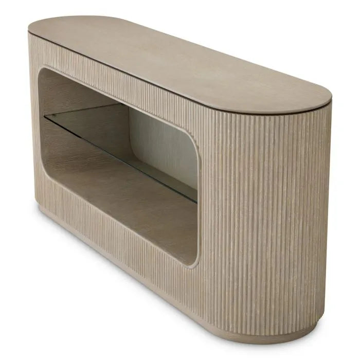 Bogota komód – Bordázott tölgyfa furnér