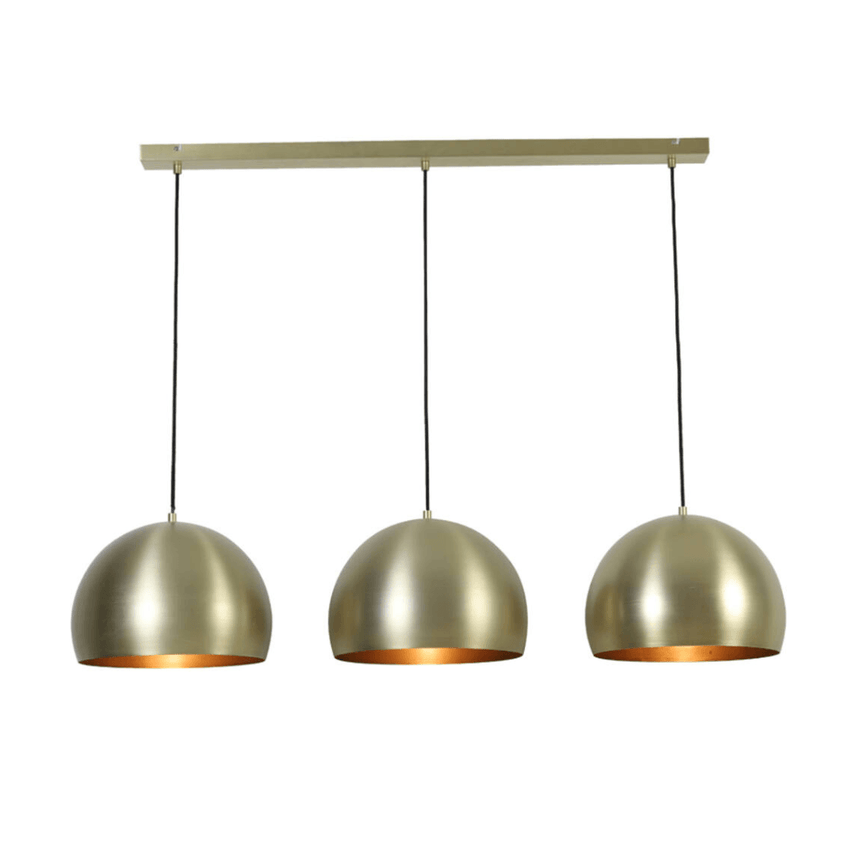 Jaicey metal pendant lamp 3 bulbs