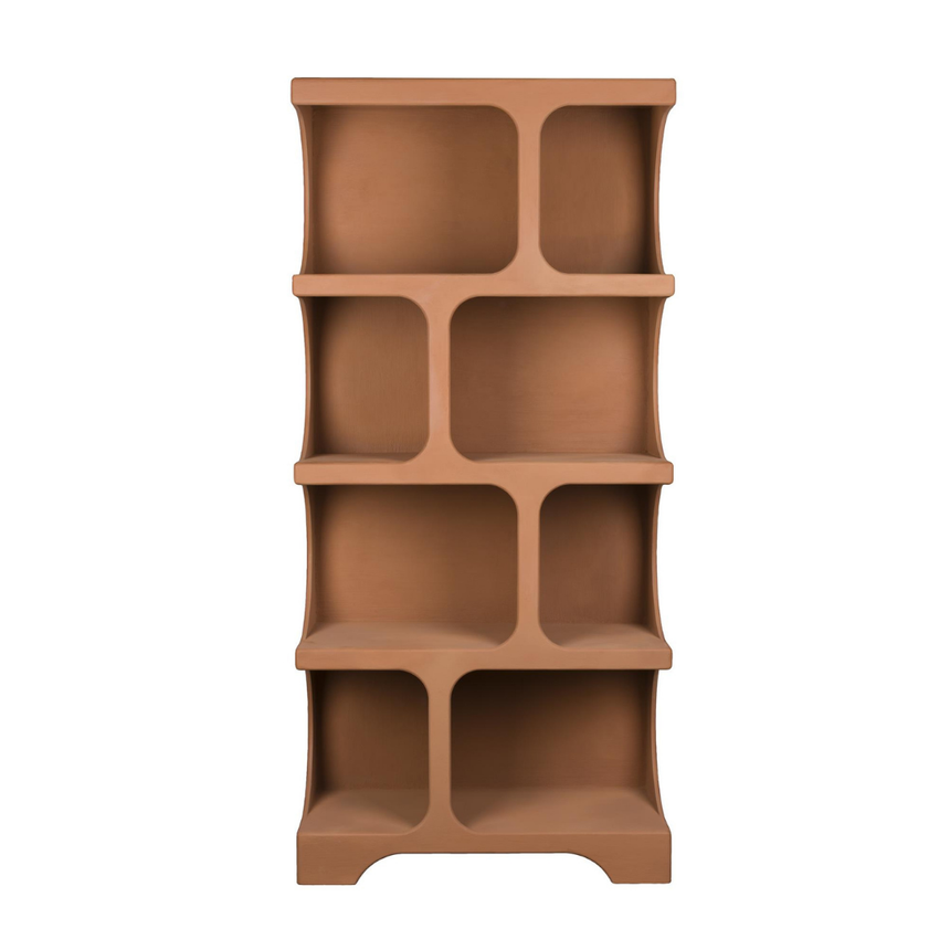 Seven wooden shelf