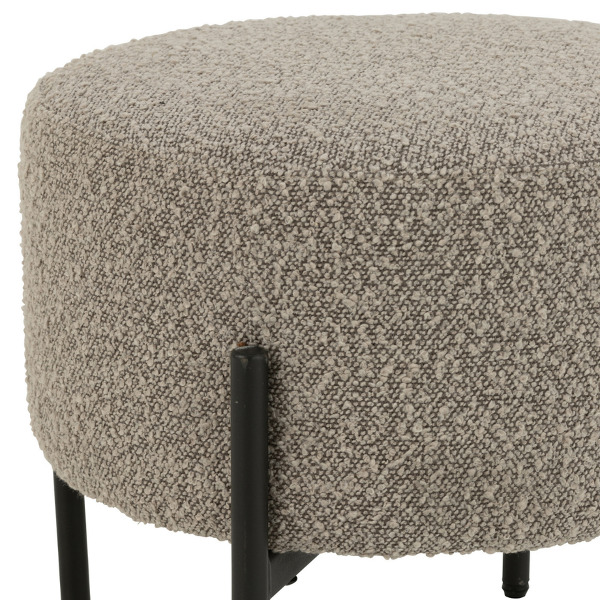 Talgarth fabric swivel chair with footrest