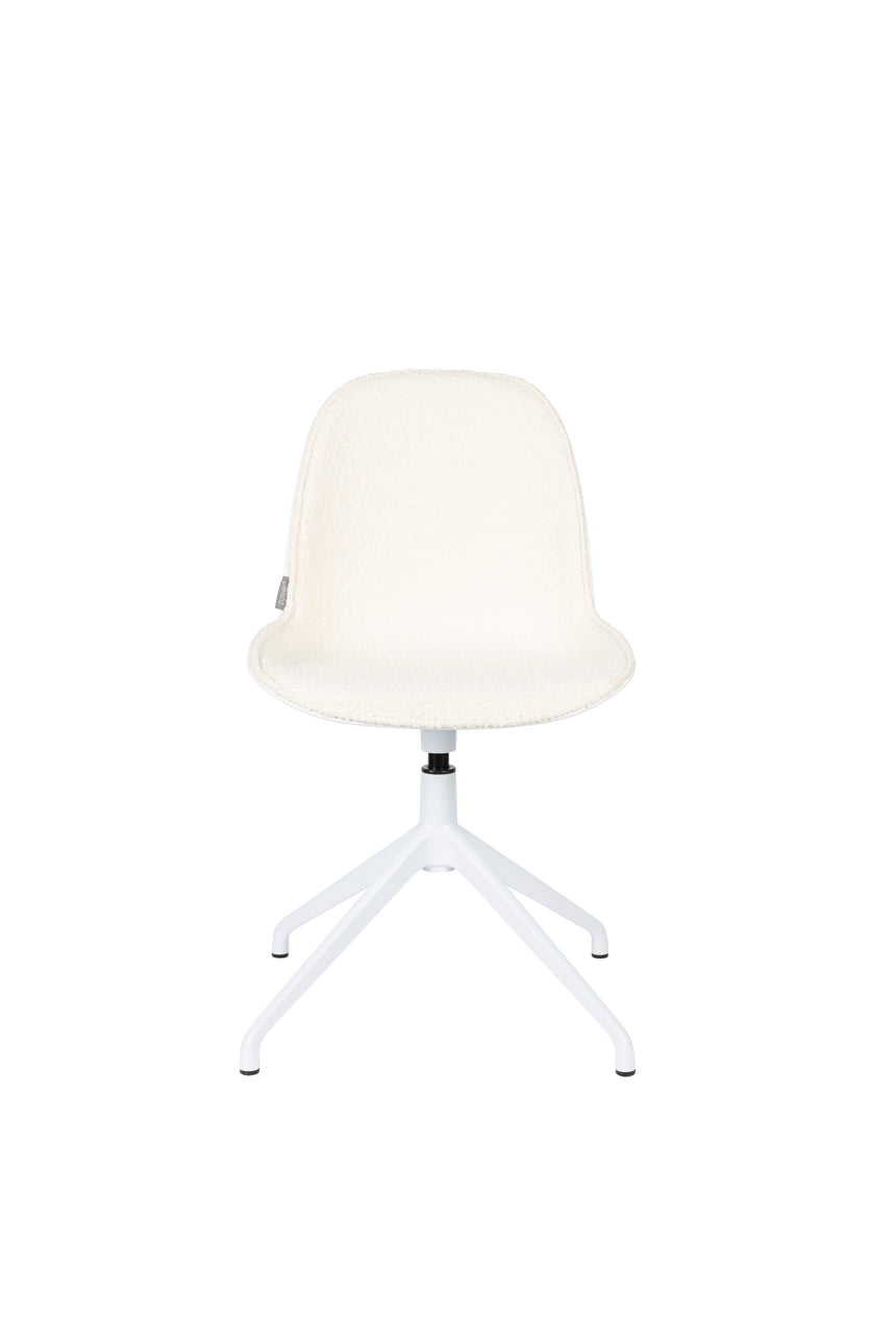 Albert Kuip bouclé swivel chair