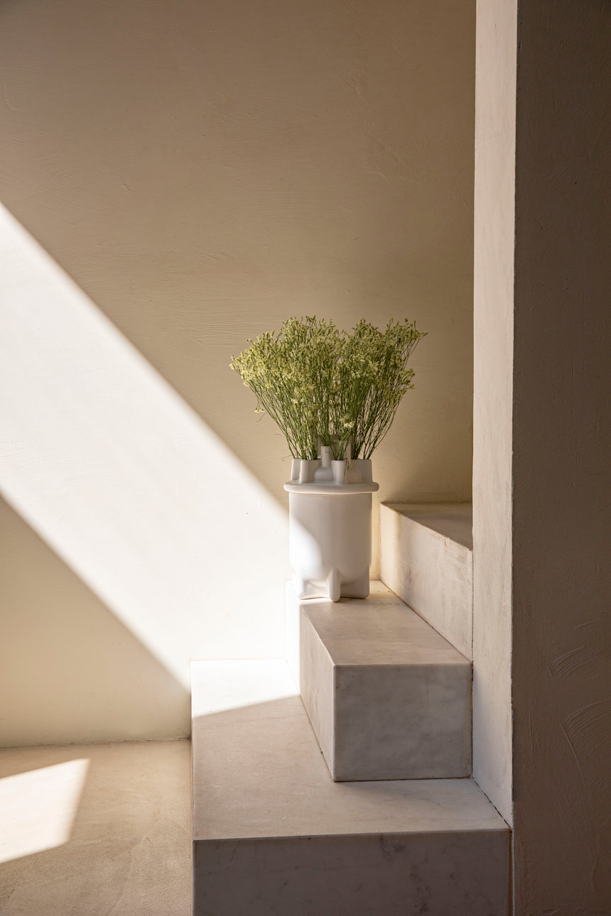 Bassin ceramic vase large